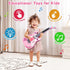 3 4 5 M SANMERSEN Kids Electric Toy Music Pink Guitars for Girl, with Strap for Kid, Toddler Musical Instrument Toys