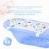 6 Patterned Towel Baby Bath Net - Adjustable, Safe, and Hygienic, Point Safety Feature