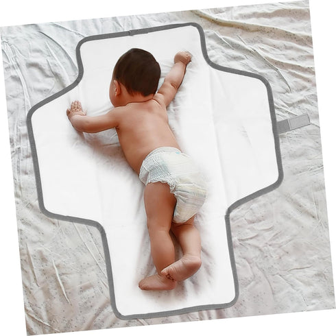 TOYANDONA Reusable Changing Pad Cover for Portable Diaper Changing Mat Stylish Print for Travel and Daily Use Keeps
