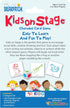 Briarpatch Kids on Stage Charades for Kids Travel Card Game for Preschool Learning