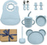 Generic Silicone Baby Feeding Set, Baby Led Weaning Supplies, Suction Plate and Bowl,