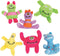 Fun Express Monsters Plush Party Favors (1 Dozen) for Halloween