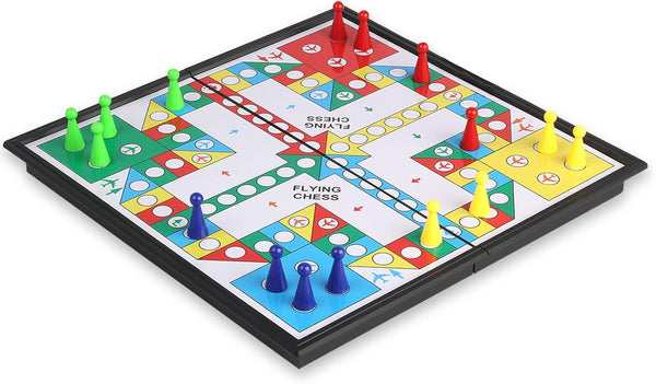 Andux Foldable Magnetic Flying Chess, Portable Board Game Set CXYXQ-03 (M)