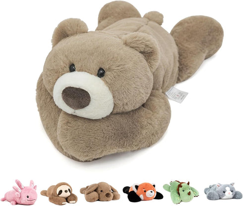 Niuniu Daddy 20" | 3.3 Pound Weighted Bear Stuffed Animals for Adults