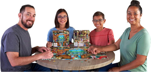 RoseArt - My Happy Place - 750 Piece Jigsaw Puzzle for Adults - Man Cave