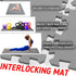 XMTMMD 18 Soft Non-Toxic Foam Baby Play Mat | Toddler Playmat | EVA Foam Interlocking Tiles for Gym, Nursery, Playroom