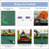 Light Up Your Bricks- 2 Pieces X Red Flashing Light 15 cm, USB Powered, Compatible with All Legos