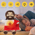 Yelakey Jesus Plush that Breathes, Jesus Stuffed Doll with Glow&Songs, Easter Toy Savior Doll for Church Sunday School
