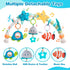 0-6-12 Jollybaby Musical Bassinet Stroller Crib Mobile Toy for Baby Months, Infant Clip On Arch Hanging Toy with Music