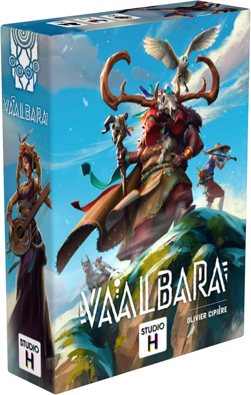 STUDIO H Vaalbara - Card Game for Teens and Adults, Ages 10+, 2 to 5 Players, 20 Minutes