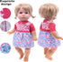 6 Sets 12-13" Inch Alive Doll Clothes & Accessories - Baby Doll Dresses, for in Girl Dolls