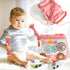 1+ 10-in-1 12-18 1 Montessori Toy for Year Old Girls, Musical Learning Bus Baby Toys for Months Present, Educational
