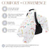 SZYDD Printed Baby Strollers Soft Breathable Cart Seat Sleeve Windproof Basket Protectors Case for Infant Carriers Dust