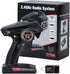 INJORA RC Transmitter 2.4GHz 6CH Controler and Receiver with Gyro Remote Inside
