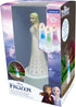Lexibook Frozen Nightlight and Speaker for Children's Room, Color Change, Soft Light, Battery Operated (Blue/White)