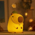Attivolife Capybara Night Light for Kids - Cute Animal Soft Silicone LED Lamp, Dimmable Timer, Portable Rechargeable