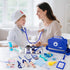 35 3-5 Set EFO SHM Doctor Kit for Kids, Pcs Kids Doctor Kit for Toddlers with Medical Storage Bag & Real Stethoscope