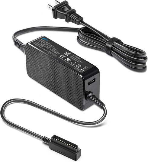KFD 13.2V 2.82A AC DC Adapter for DJI Mavic Air 2 Charger, Intelligent Flight Drone Power Supply with USB Port