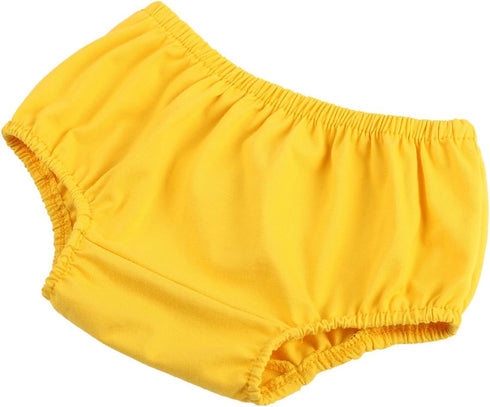 IBTOM CASTLE Baby Girls' Boys Unisex Soft Cotton Ruffle Basic Diaper Cover Bloomers for Toddler Shorts Briefs Panty