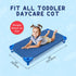 23" 40" 2 Pack, Comfyanno Cot Sheets for Daycare Toddler Size - Fits x Cot, Daycare Essentials, Soft & Comfortable