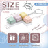 Taiyin Keyboard Toy Clicker Keyboard Fidget Keychain Decompression Toys Button Stress Relief Gifts for Adult to Relief