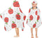 Takiito Cute Apples Hooded Baby Towel for Newborn Infant, Soft & Absorbent Bath