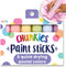 Ooly Chunkies 6 Pastel Paint Sticks For Kids, Tempera Paint Sticks Pastel