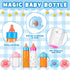 7 Set Seematn Pcs Baby Doll Bottles Accessories Disappearing Doll Feeding Milk and Juice Bottles with Toy Pacifier Baby