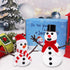 RINOLY Build a Snowman Kit, Christmas Crafts for Kids, 3 Pack Christmas Stocking Stuffers