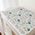 Funny Llama Changing Pad Cover, Cactus Leaves Rainbow Diaper Sheets for Boys Girls, 32"x16" Soft Cover