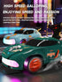 1/64 ANTSIR Mini RC Drift Car for Adults, Desktop Drift Car with Colorful Lights, Desk Remote Control Cars for Race