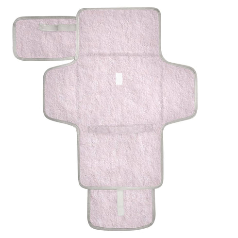 SyXIOP Pink Reusable Portable Changing pad with Tissue Pocket Diaper Changing pad Portable