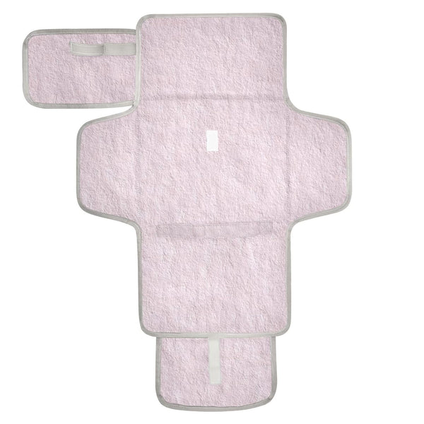 SyXIOP Pink Reusable Portable Changing pad with Tissue Pocket Diaper Changing pad Portable