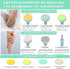 Baby Nail Trimmer Electric Nail File, Safe Nail Filer Grinder Kit for Newborns, with LED Light and 10 Grinding Heads