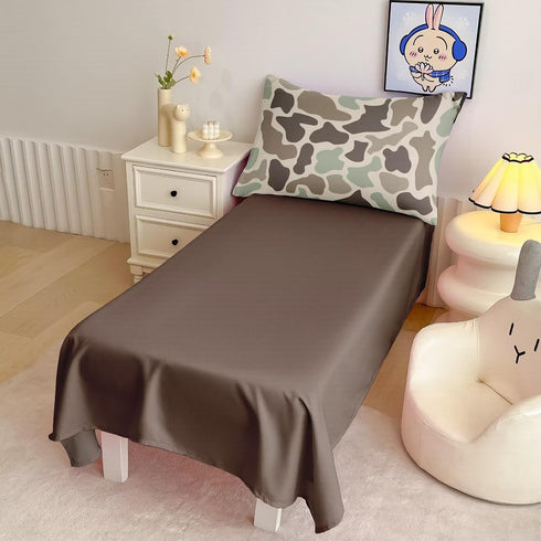 CKOU CCOO 4 Set Set Pieces Toddler Duck Camo Bedding for Boys,Hunting Camouflage Toddler Comforter for Kids Bed in a
