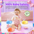 One Fire Night Light for Kids Room, Cute Kawaii Animal Lamp with Timer, Battery Remote, Easter Bunny Gift