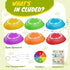 Scvcid 6pcs 2 3 4 5+ Rechargeable Stepping Stones for Kids, Music and Light Up Non-Slip Balance Sensory Toys
