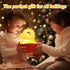 4 Dimmable Mewaii Huggwaii Squishy Dinosaur Night Light for Kids, White Noise Silicone Kids Night Light, Long Battery