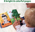 Skillmatics Peek-A-Boo Jungle Book, Soft Cloth Book for Baby, Infant & Toddler Toys with Crinkle Pages
