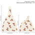 Set LifeTree Muslin Swaddle Blankets, Muslin Baby Swaddle Blanket and Hat with Birth Announcement Card, Newborn Unisex