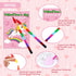 28 28 Funrous Pcs Valentine's Day Coloring Books for Kids Bulk with Stacking Crayons Valentines Activity Books