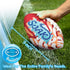 SOAK Waterproof Football, 9 Inches, Pool Football for Kids Games, Beach Football for Outdoor Fun