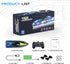 2.4 2 Akargol RC Boat with LED - Remote Control Boat for Pools and Lakes GHZ RC Boats with Rechargeable Battery Whole
