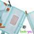 LOOK-YA Portable Diaper Changing Pad, Portable Changing pad for Newborn Girl & Boy - Baby Changing Pad with Smart Wipes