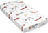 Sweet Jojo Designs Vintage Airplane Boy Baby Satin Fitted Crib Sheet Infant Newborn Nursery Toddler Bed Room Standard