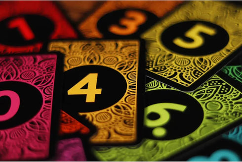 IELLO Allegra Card Game - Family Game for Ages 8+, 2-6 Players, Keep Your Score Low, 30 Min Playtime