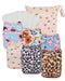 Babygoal Baby Cloth Diaper 6 Pack with 6pcs Inserts and Wet Bag