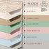 Vegan Leather Contoured Baby Changing Pad | Waterproof & Wipe-Clean PU Leather Diaper Change Mat, Soft, Wipeable Cover