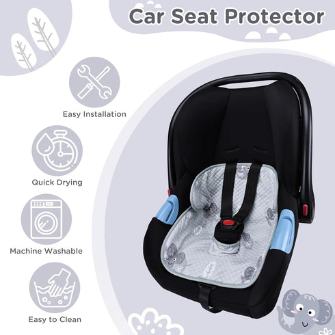 Set, 2 Pack 2 Car Seat Potty Training Protector Waterproof Piddle Pad for Baby Toddlers, Leak-Proof Car Seat Liner