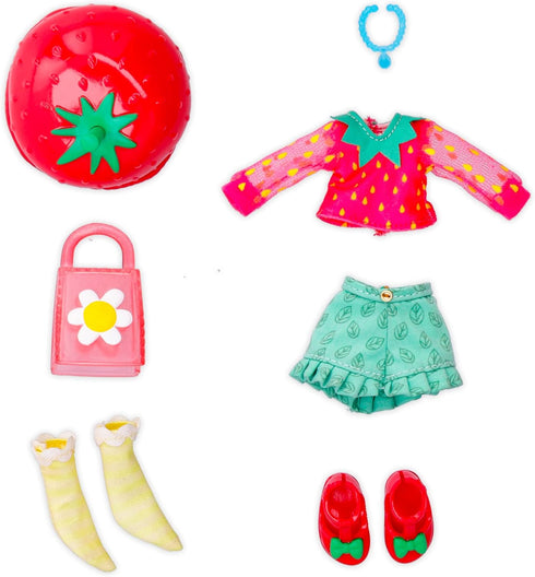 Cry Babies BFF Ella Fashion Doll with 9+ Surprises, Outfit and Accessories for Kids 4+, 7.8 Inch